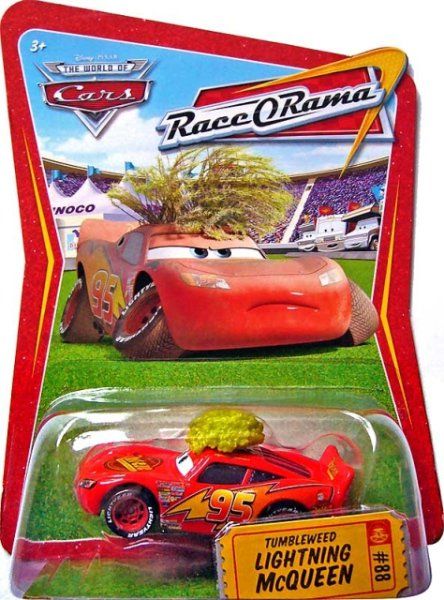 CARS (Auta) - Tumbleweed McQueen (Blesk McQueen) - obrázek 1