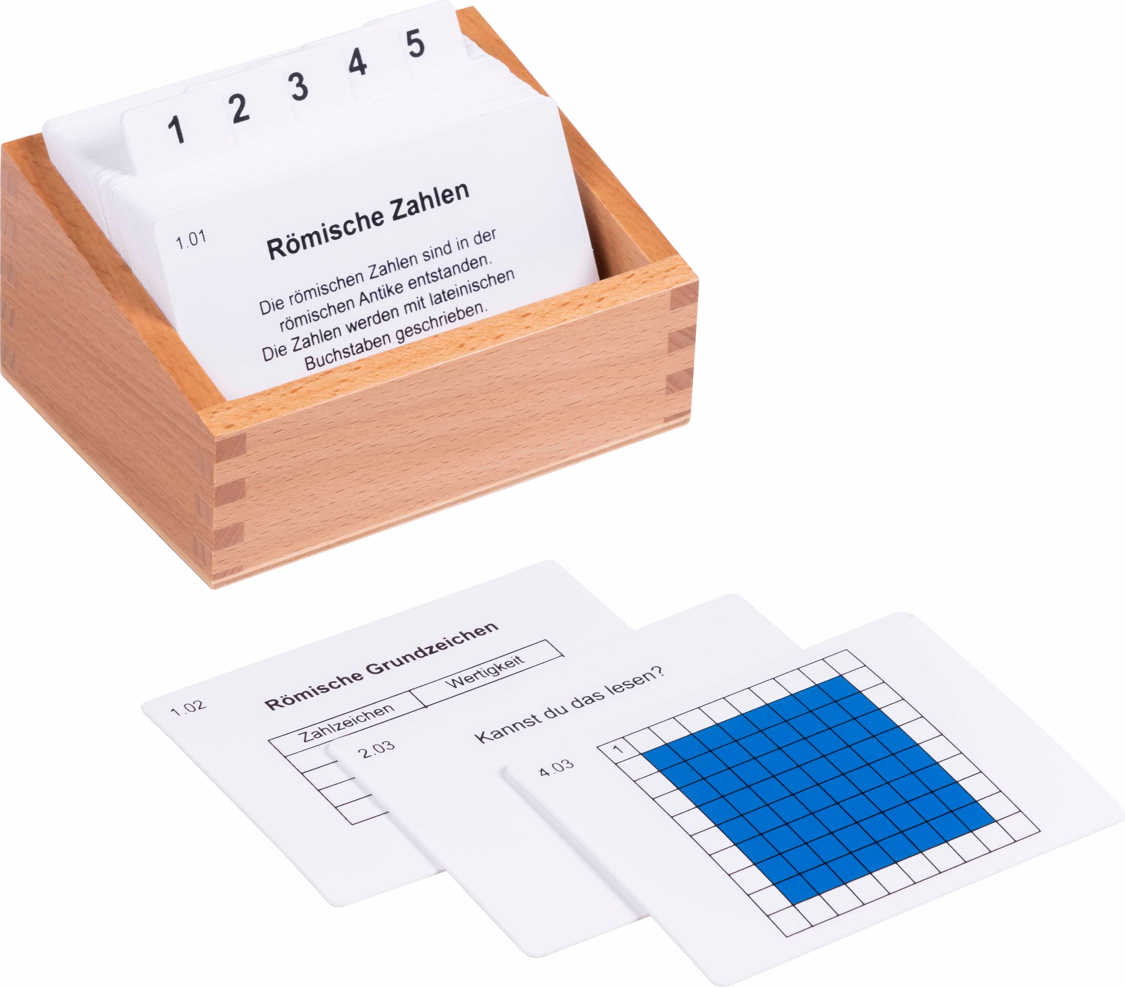 Nienhuis Montessori 62402 Roman Numerals Activity Set (German version) - obrázek 1