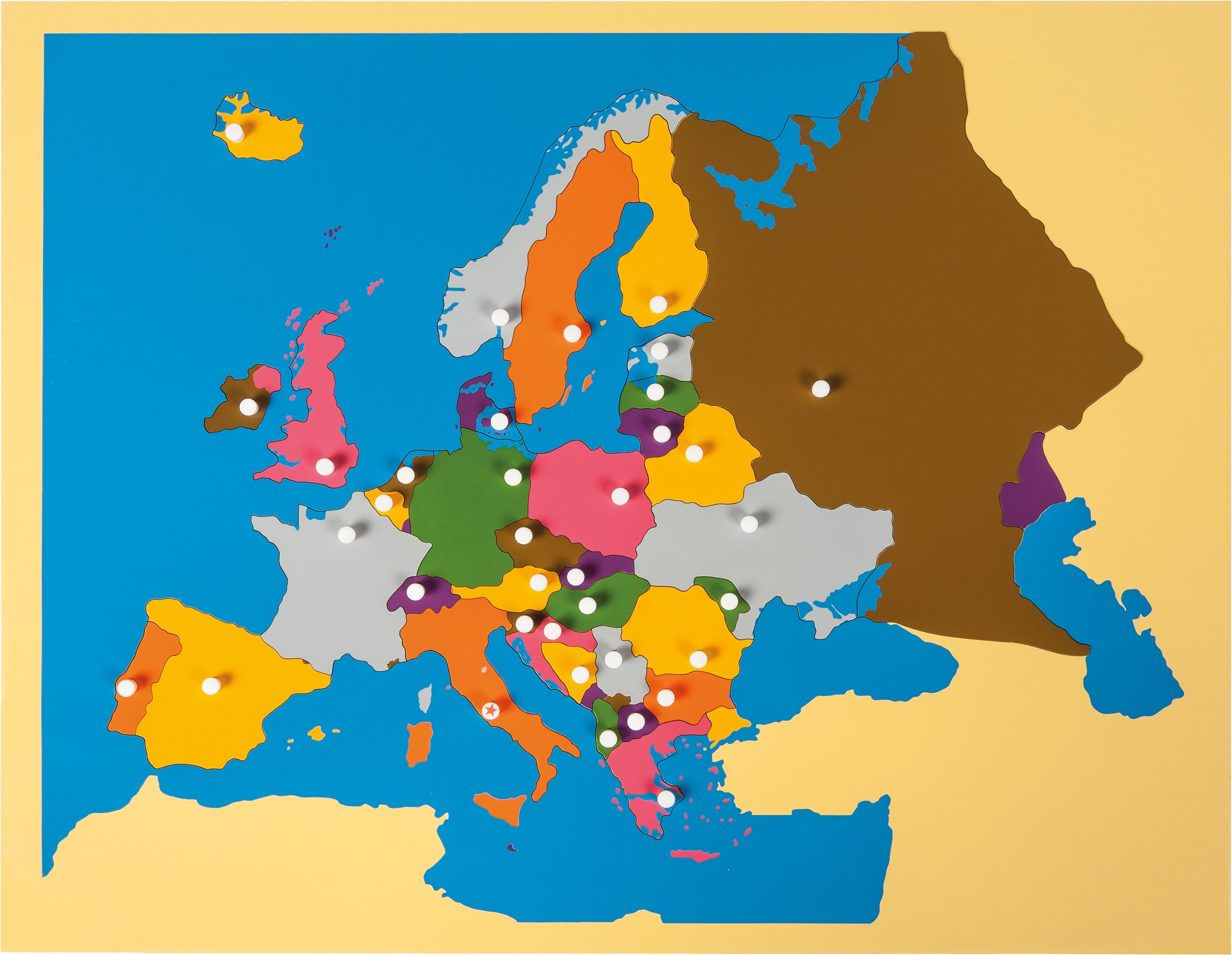 Nienhuis Montessori Puzzle Map: Europe - obrázek 1