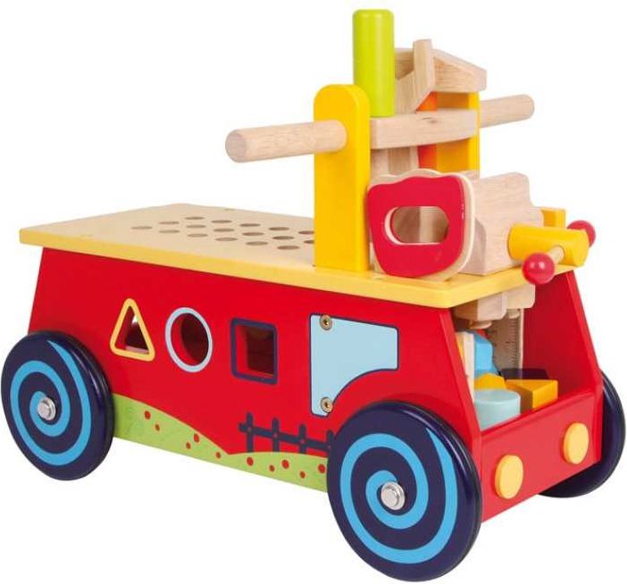Legler Small Foot Motorický vozík pracovní stůl - obrázek 3