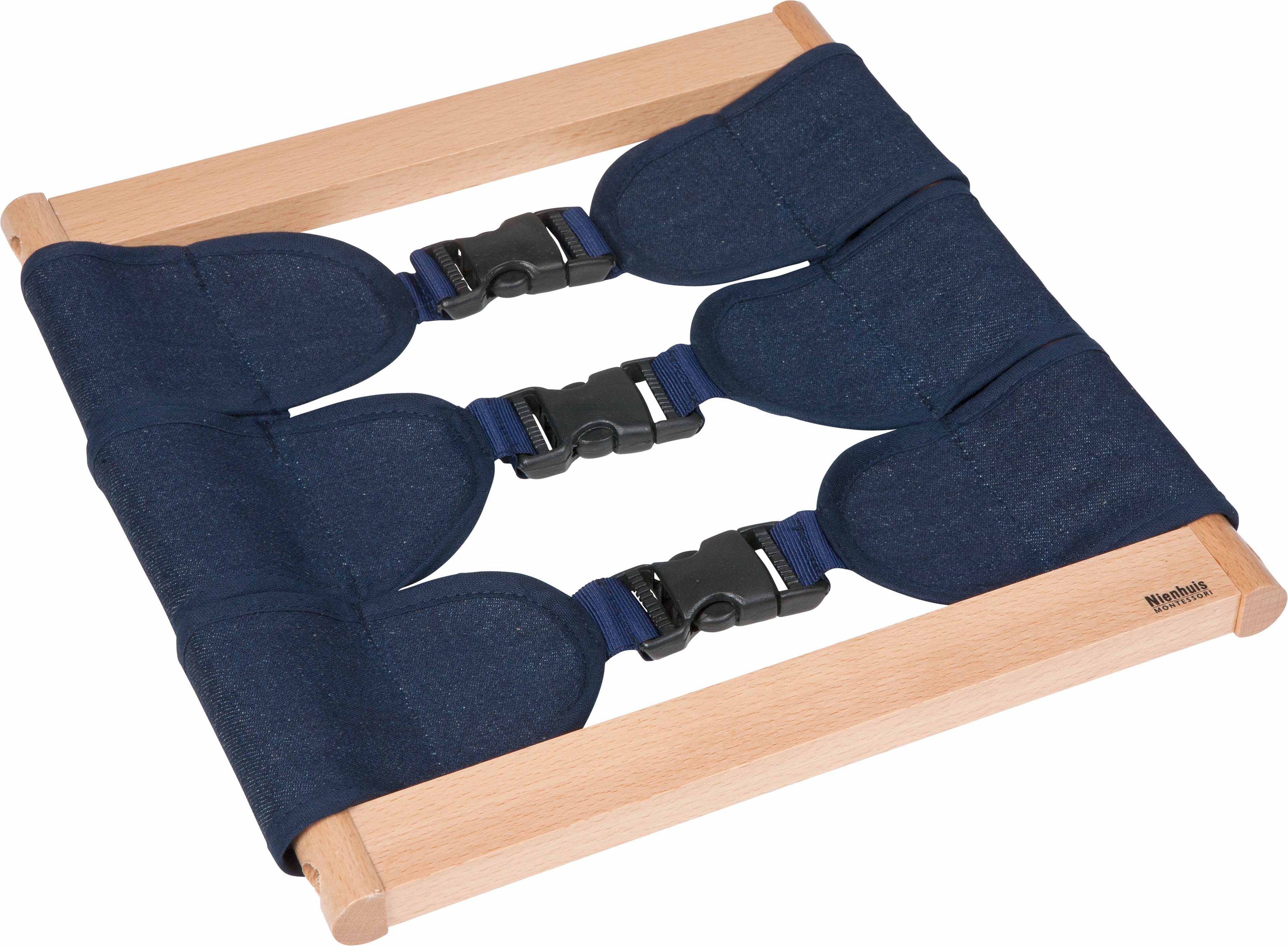 Nienhuis Montessori Infant Toddler Dressing Frame: Buckling - obrázek 1