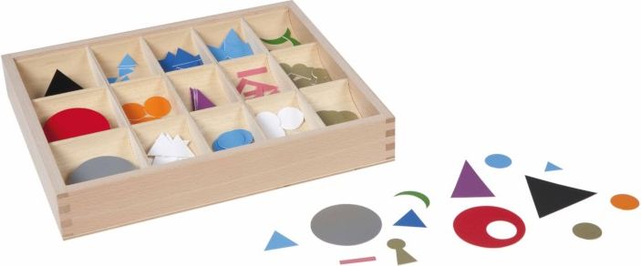 Nienhuis Montessori Plastic Grammar Symbols In Box - obrázek 1