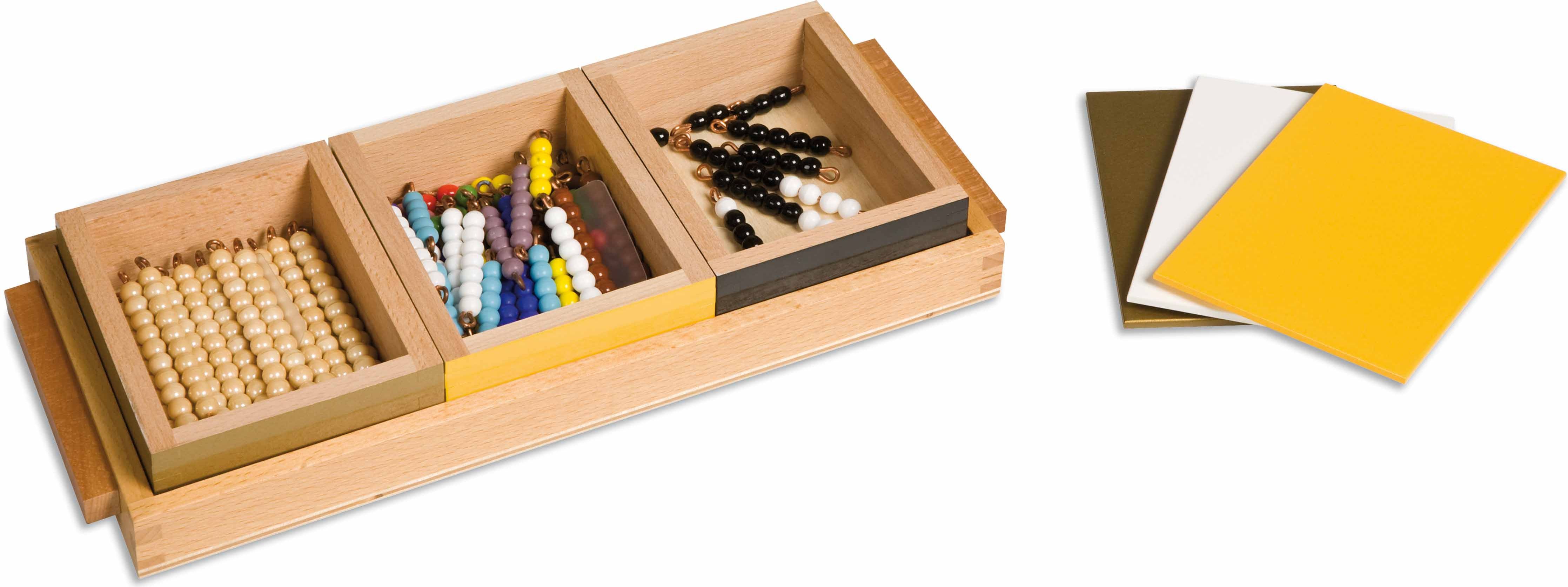 Nienhuis Montessori Multiplication Snake Game: Individual Beads Glass - obrázek 1
