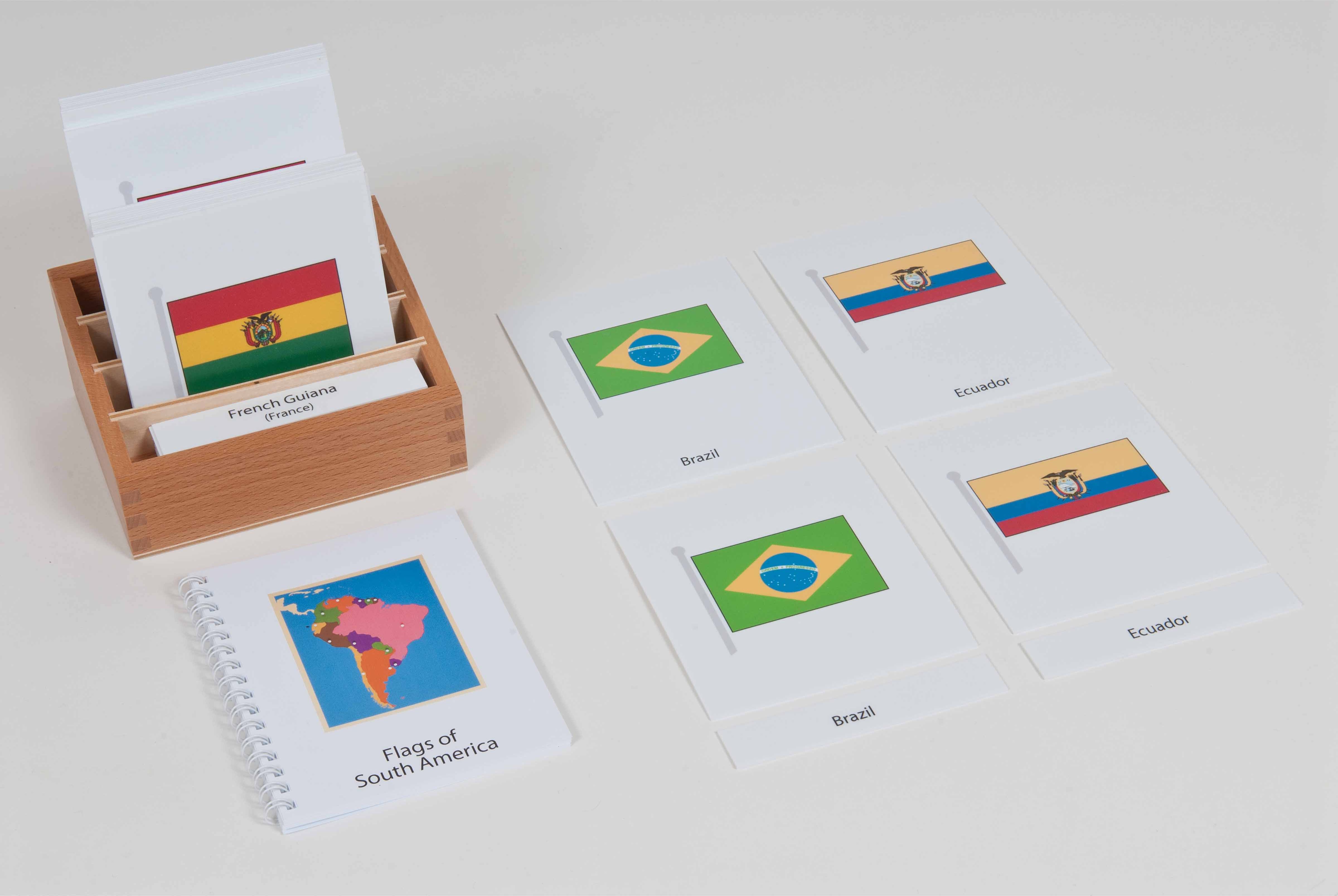 Nienhuis Montessori Flags Of South America - obrázek 1