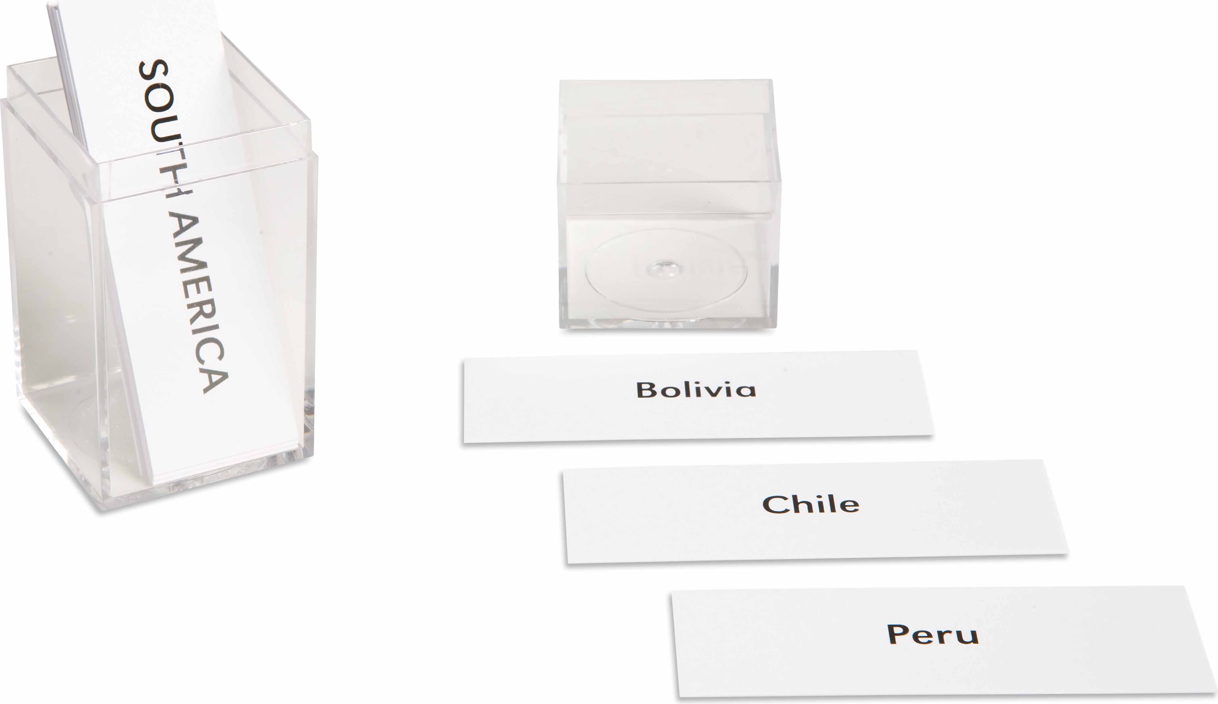 Nienhuis Montessori South America: Labels - obrázek 1