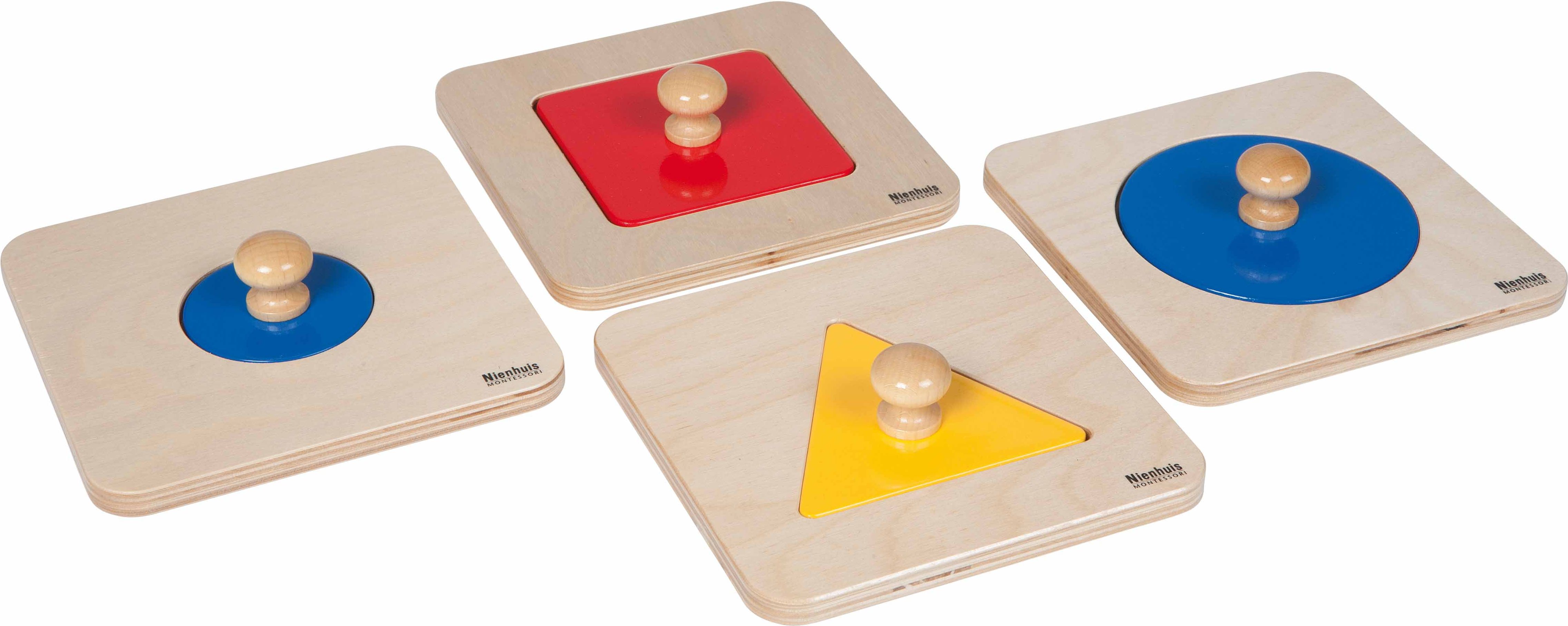 Nienhuis Montessori Single Shape Puzzle Set - obrázek 1