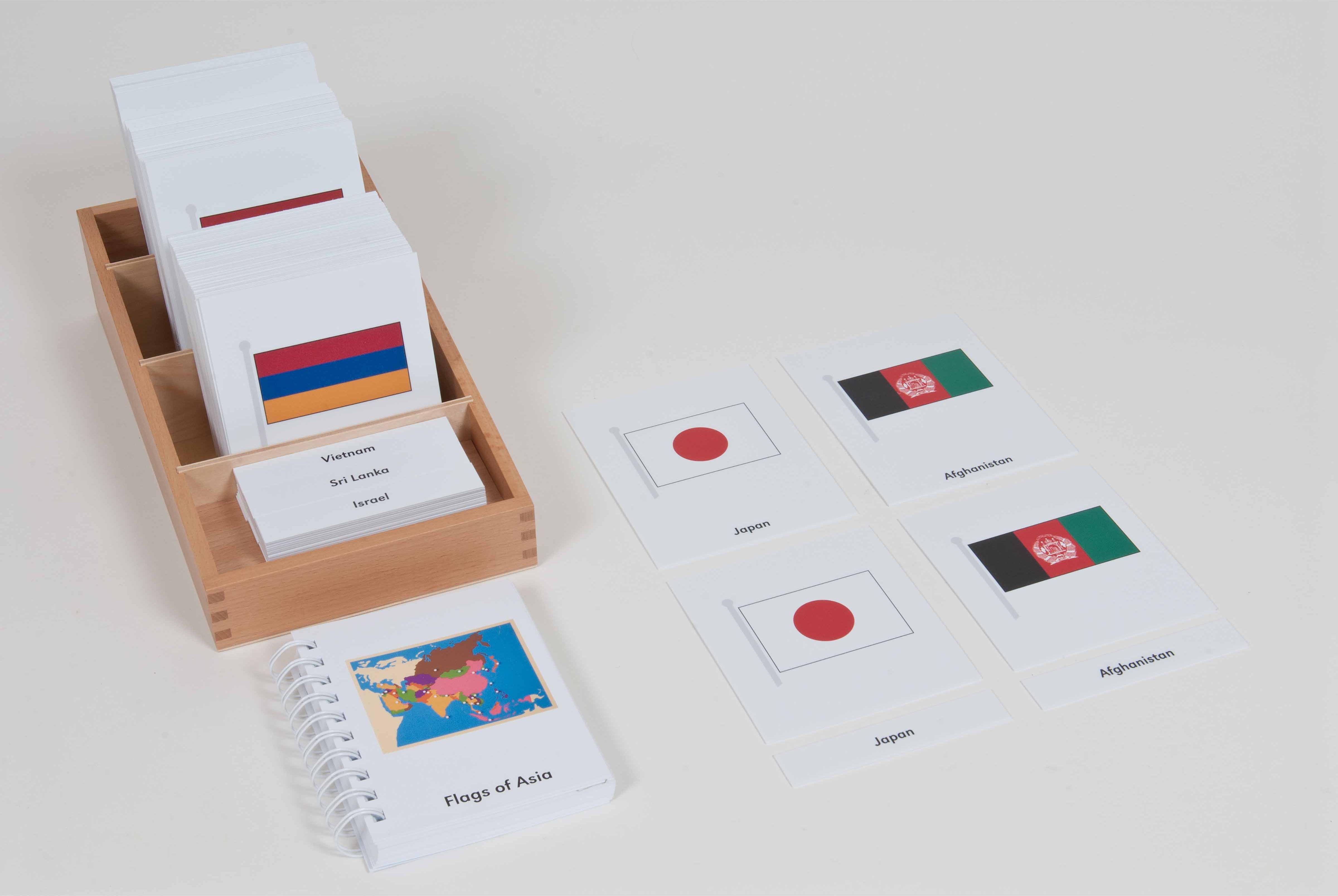 Nienhuis Montessori Flags Of Asia - obrázek 1