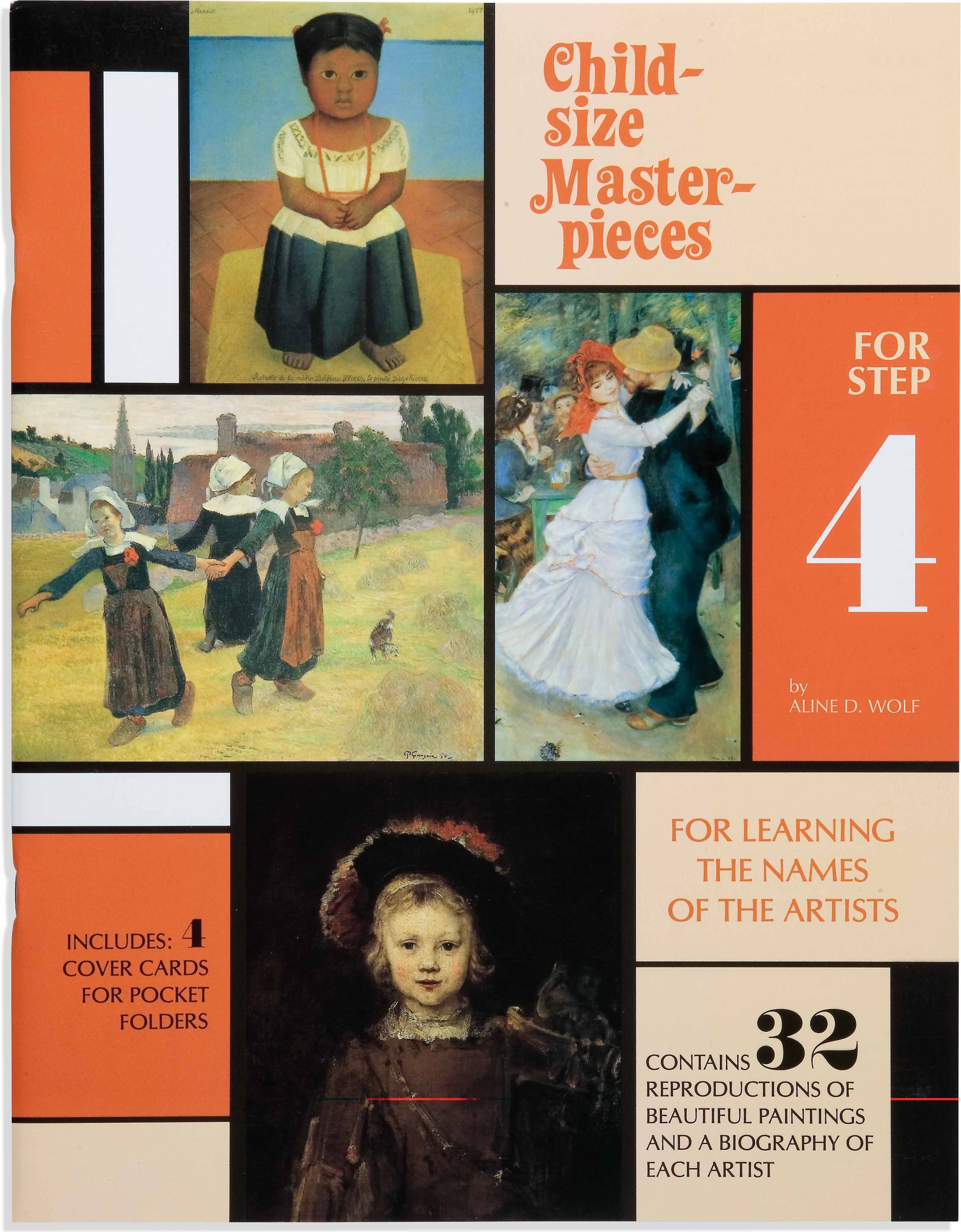 Nienhuis Montessori Child-Size Masterpieces: Artists Names (4) - obrázek 1