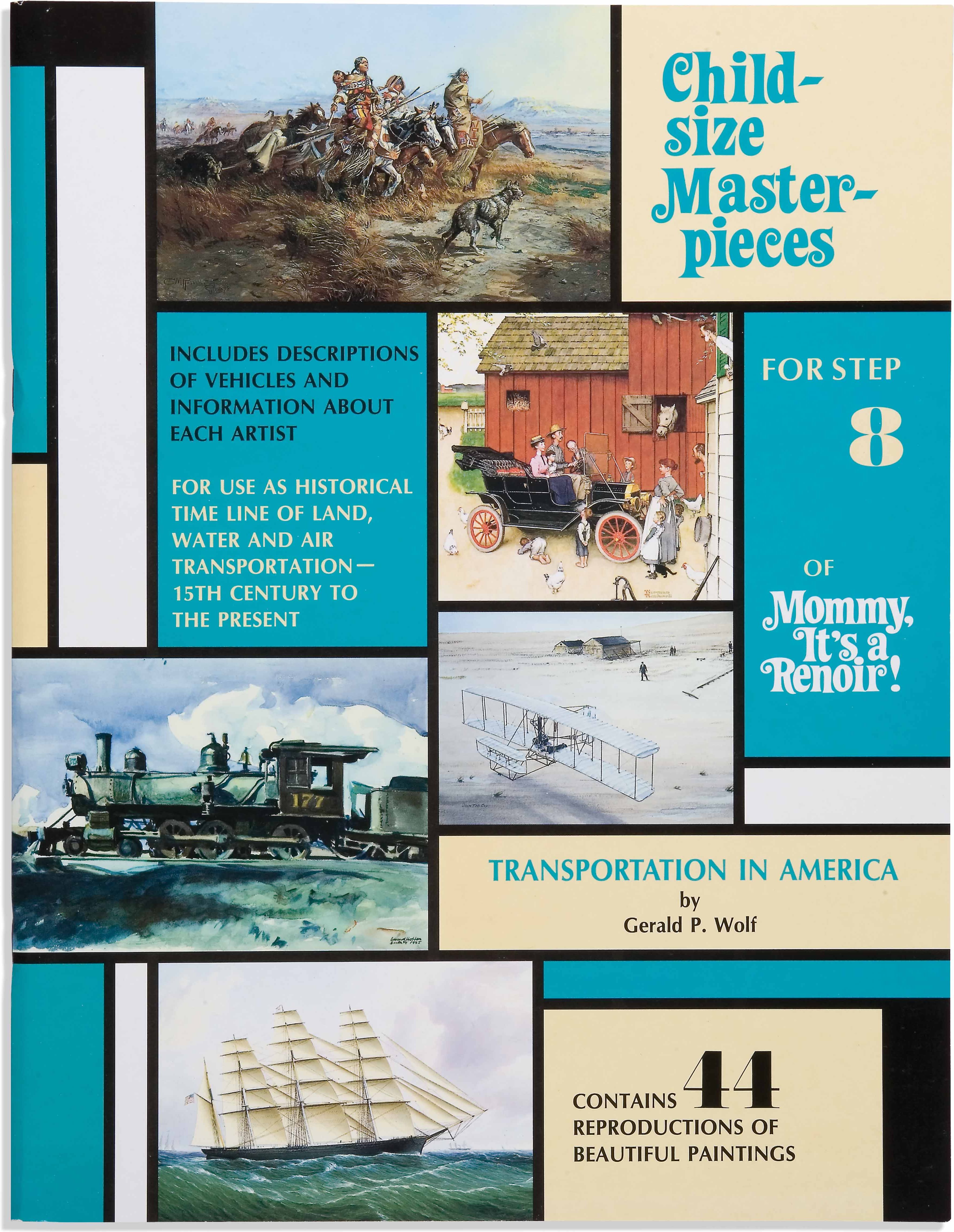 Nienhuis Montessori Child-Size Masterpieces: Transportation In America - obrázek 1