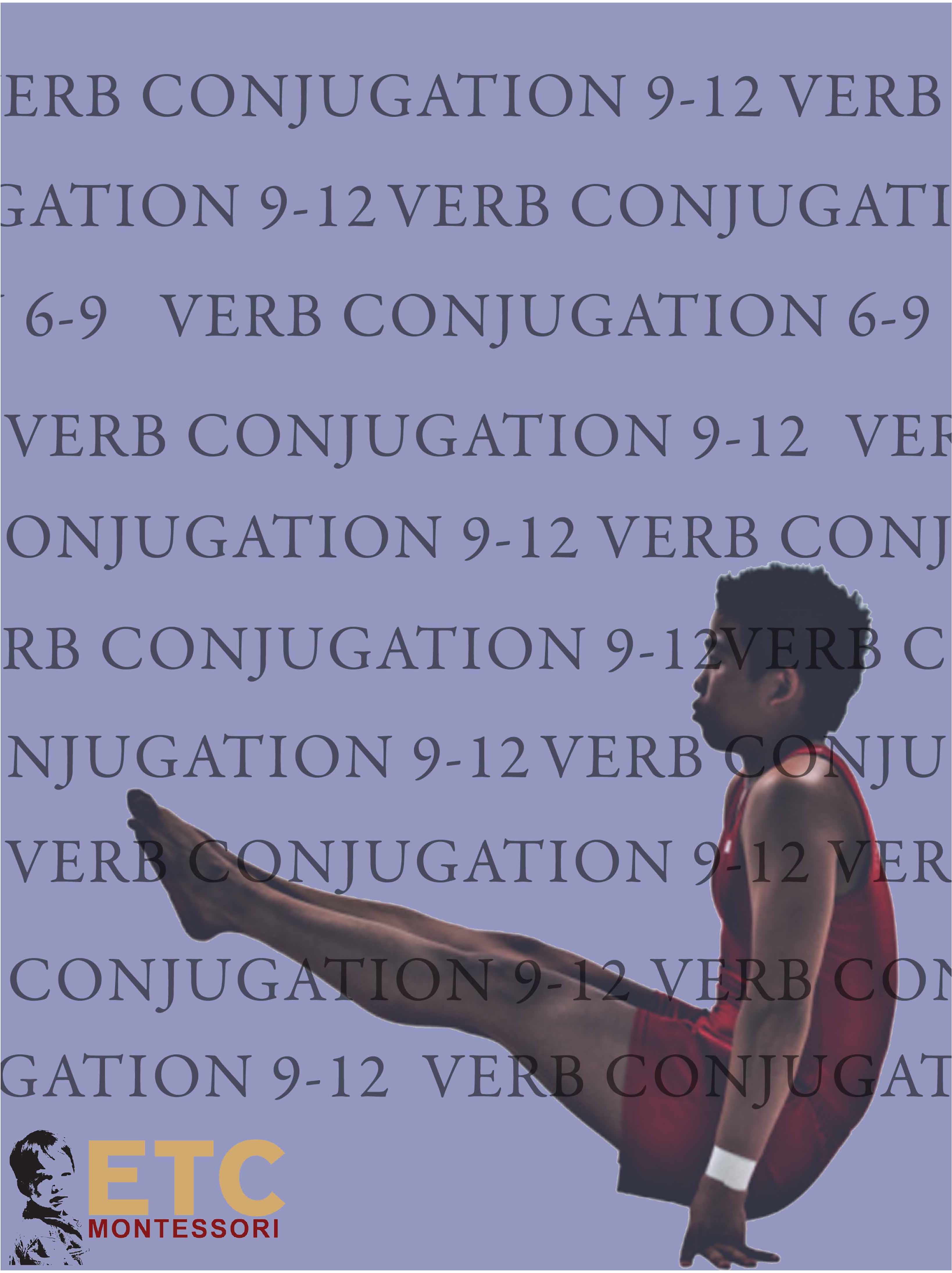 Nienhuis Montessori Verb Conjugation Level 9-12 - obrázek 1