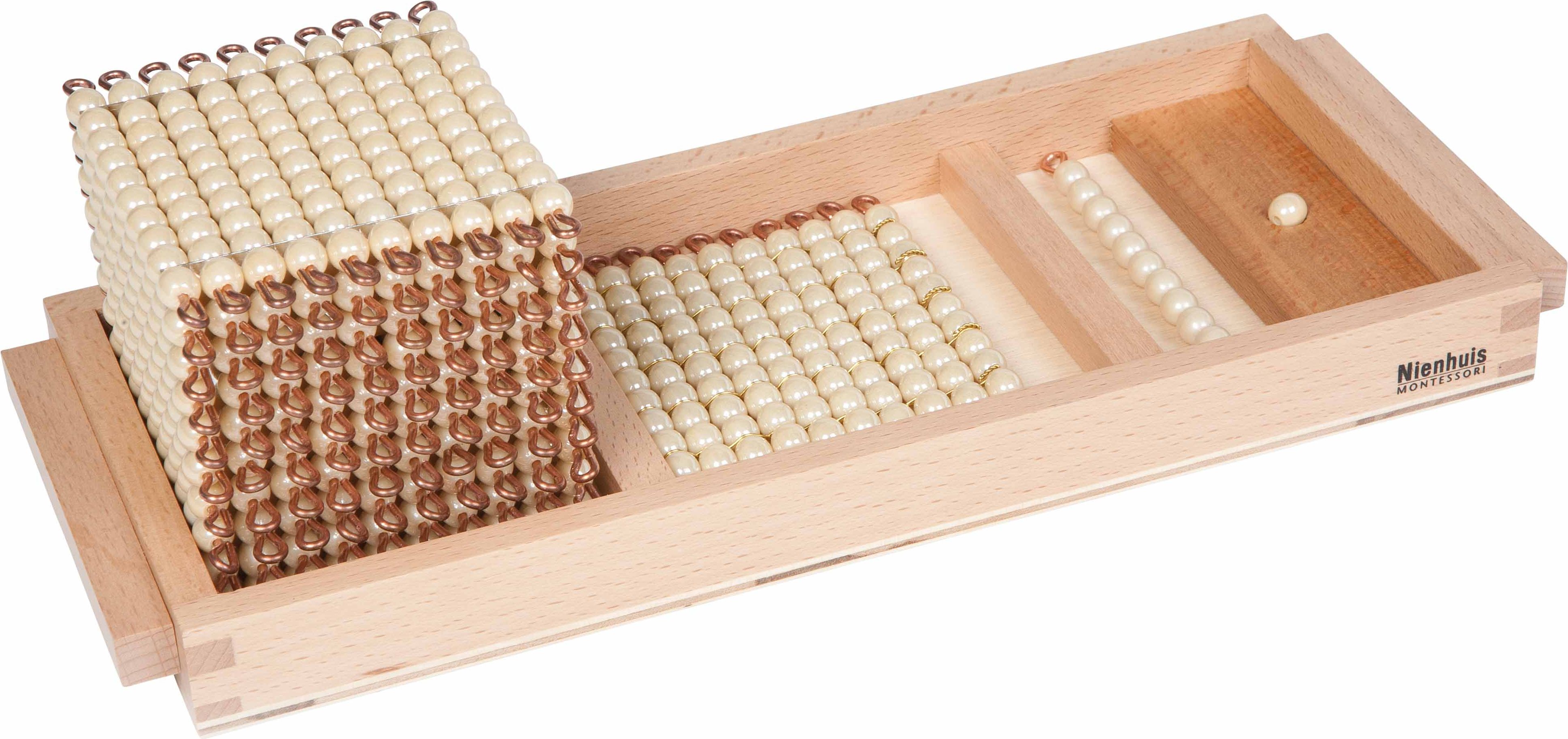 Nienhuis Montessori Introduction To Decimal Quantity: Individual Beads Glass - obrázek 1