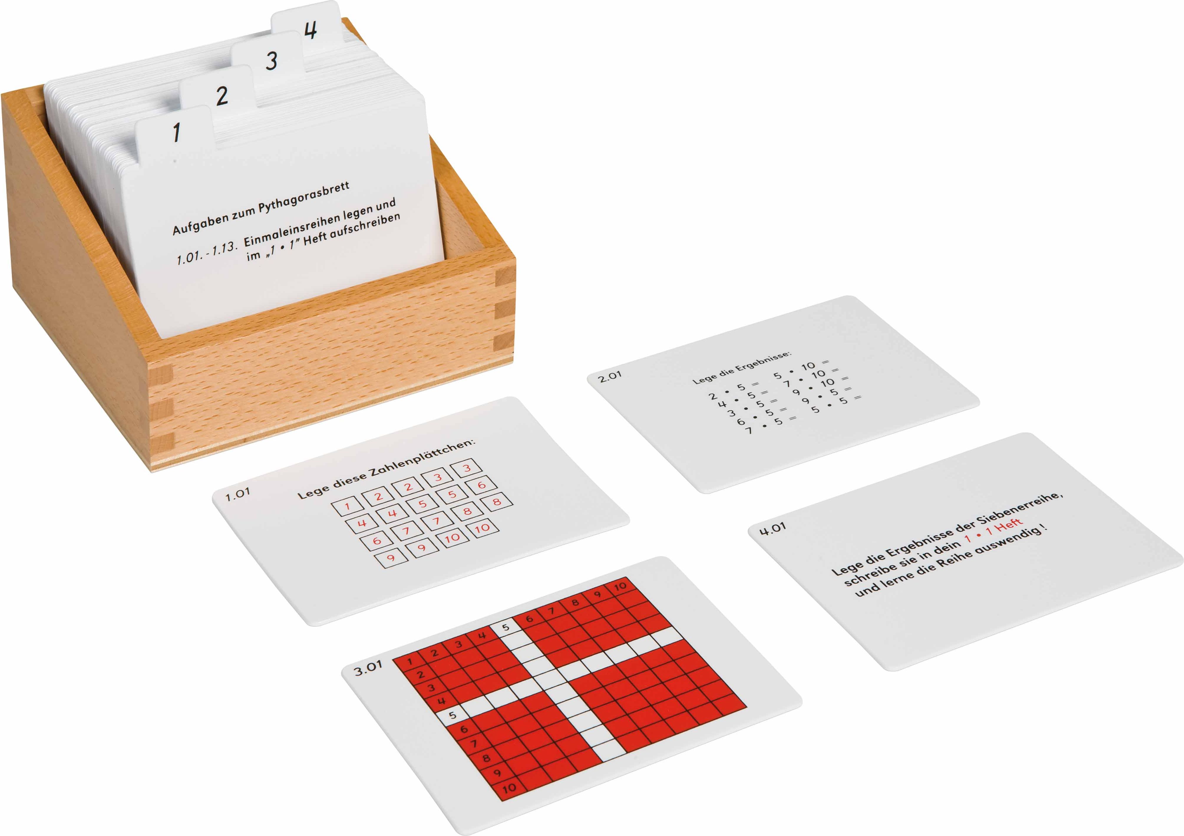 Nienhuis Montessori 62202 Pythagoras Board Activity Set (German version) - obrázek 1