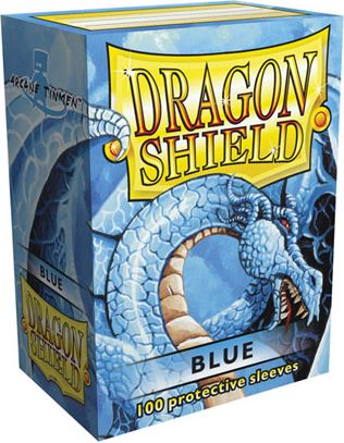 Dragon Shield Obaly na karty Dragon Shield Protector - Blue - 100ks - obrázek 1