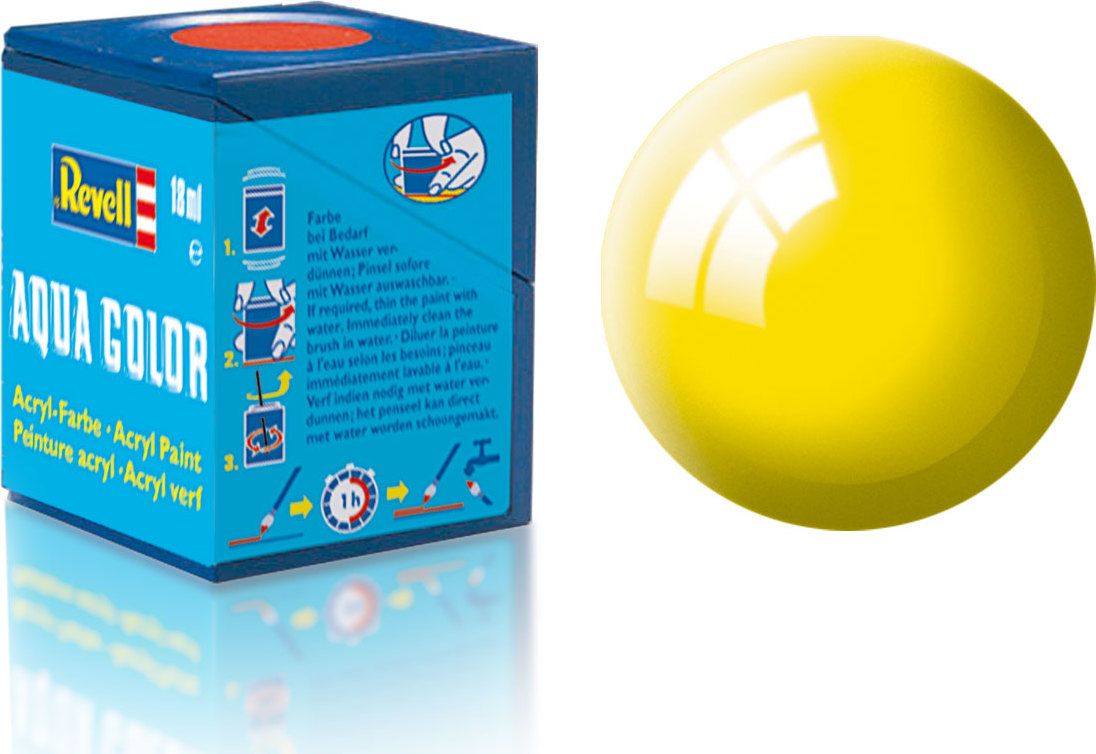 Barva Revell akrylová - 36112: leská žlutá (yellow gloss) - obrázek 1