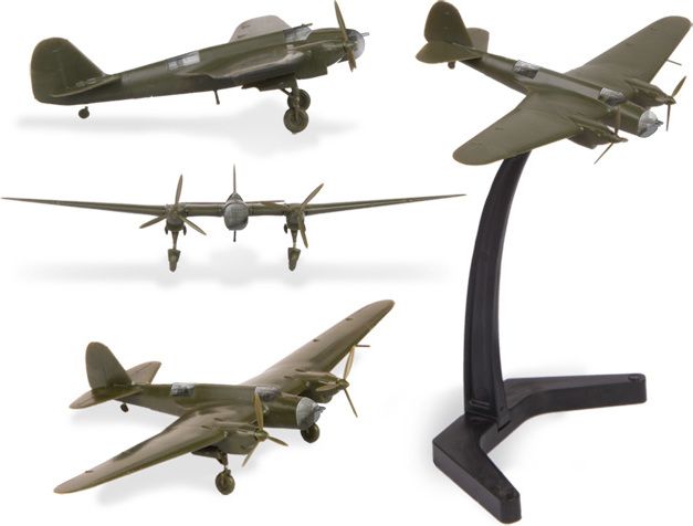 ZVEZDA Wargames (WWII) letadlo 6185 - Soviet Bomber SB-2 (1:200) - obrázek 2