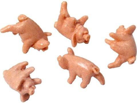 Prasátka-kostky Schweine Wurfel - obrázek 1
