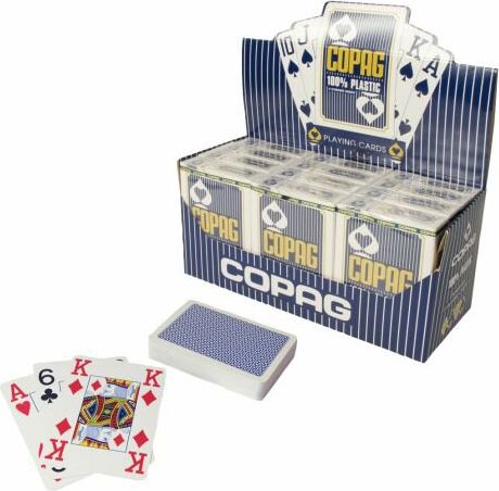 Karty Poker Bridge modré - obrázek 1