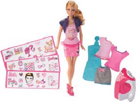 Mattel Barbie tričková móda - obrázek 1