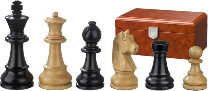 Šachy  figury černá - obrázek 1