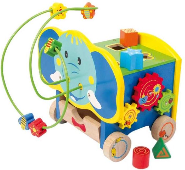 Legler Small Foot motorické hračky aktivní motorický slon - obrázek 1