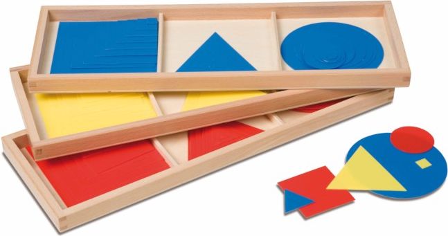 Nienhuis Montessori Circles, Squares & Triangles - obrázek 1
