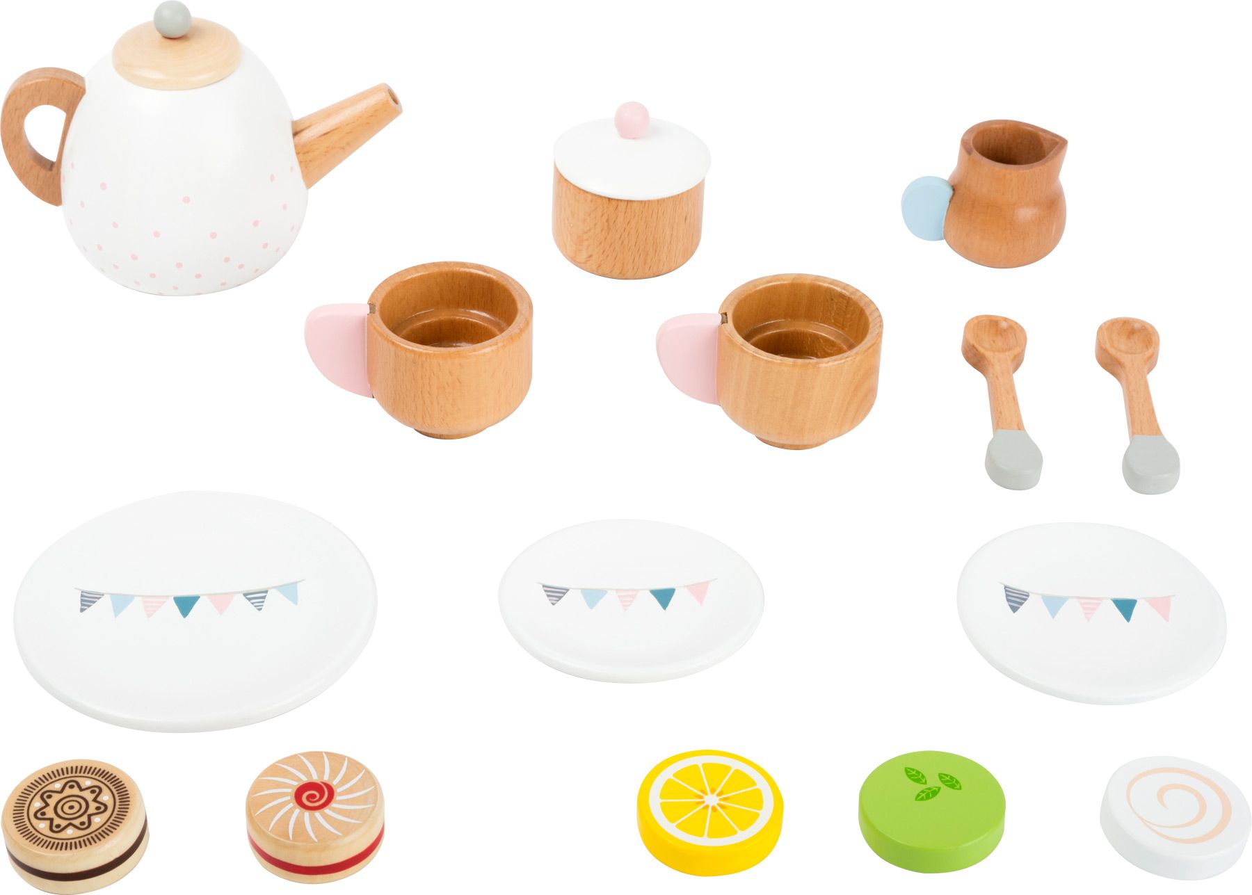 Legler Small Foot Čajový set s sušenkami - obrázek 3
