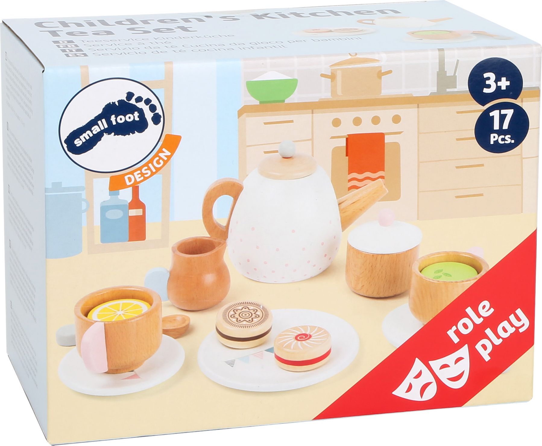 Legler Small Foot Čajový set s sušenkami - obrázek 5