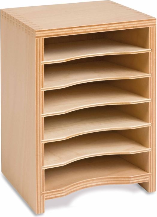 Nienhuis Montessori Geometric Form Card Cabinet - obrázek 1