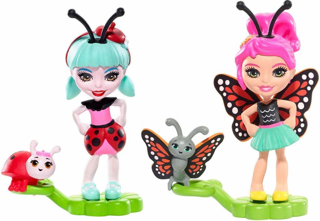 Mattel Enchantimals Baxi Butterfly a Ladelia Ladybug - obrázek 1