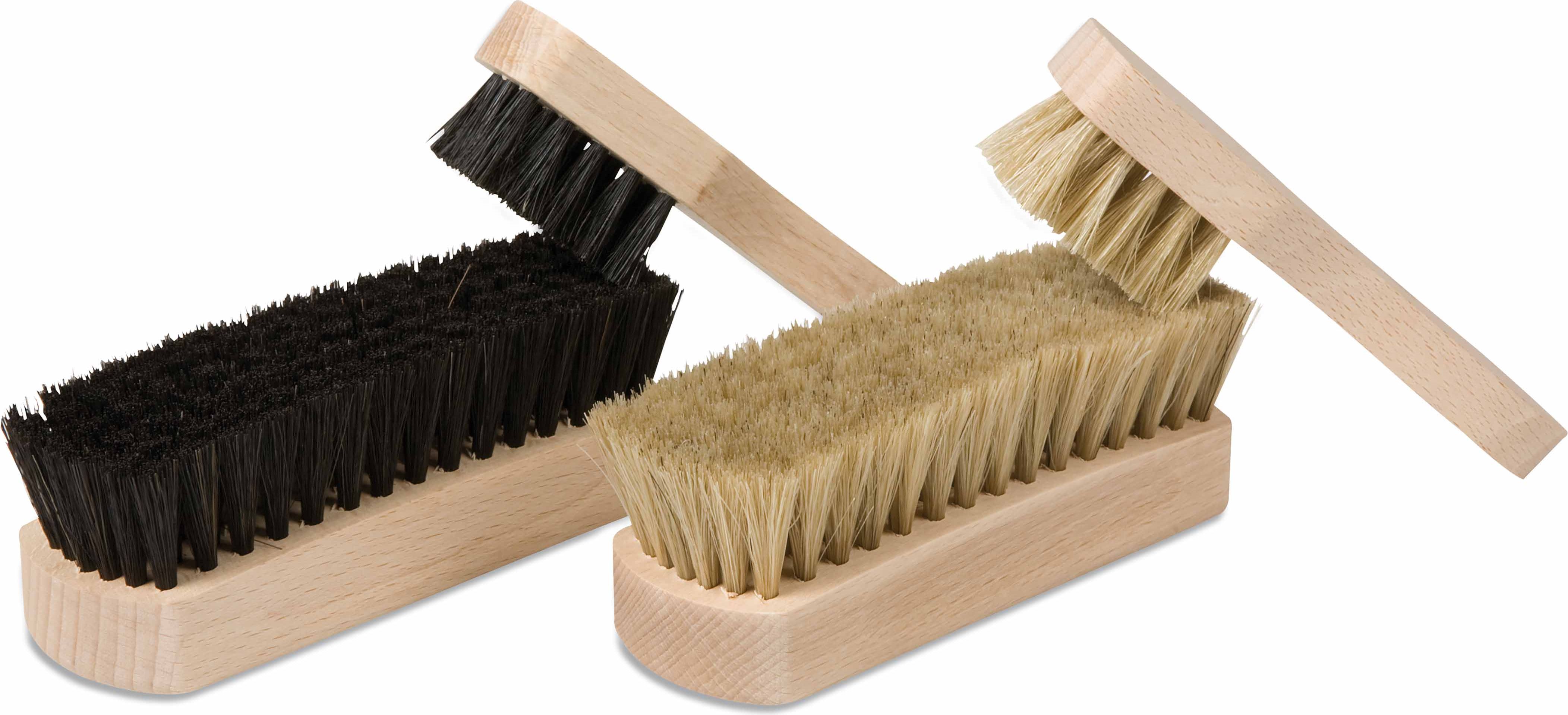 Nienhuis Montessori Shoe Polishing Brush Set: 4 Brushes - obrázek 1
