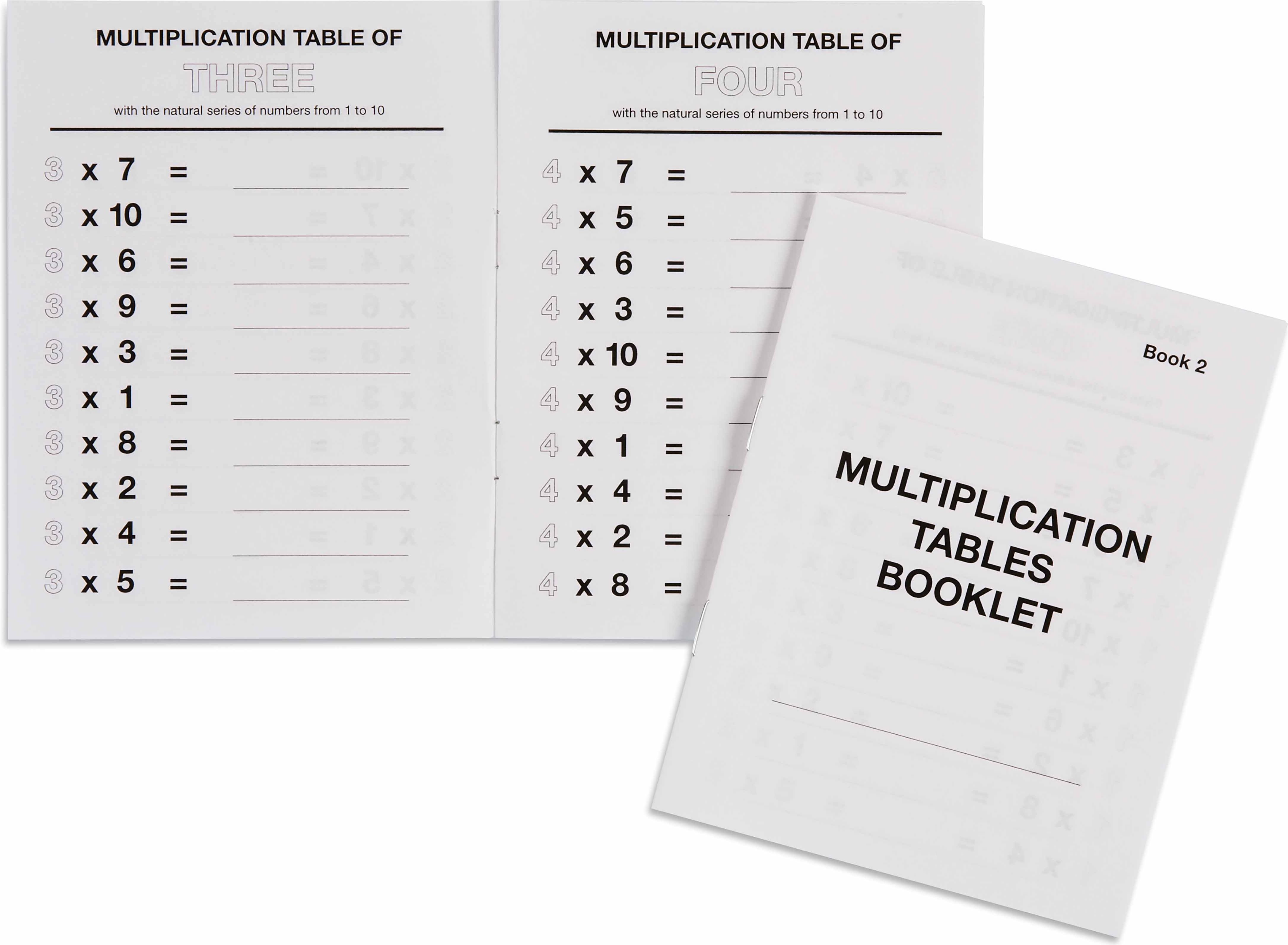 Nienhuis Montessori Multiplication Tables Booklet: 2 - obrázek 1