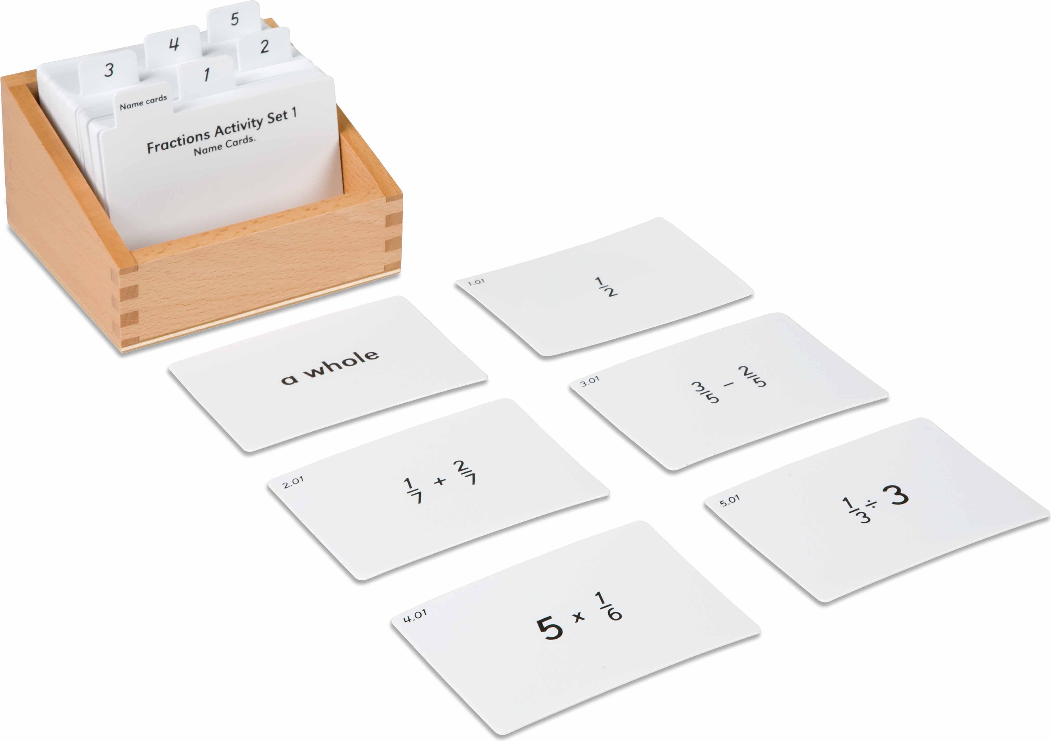 Nienhuis Montessori Fractions Activity Set: 1 - obrázek 1