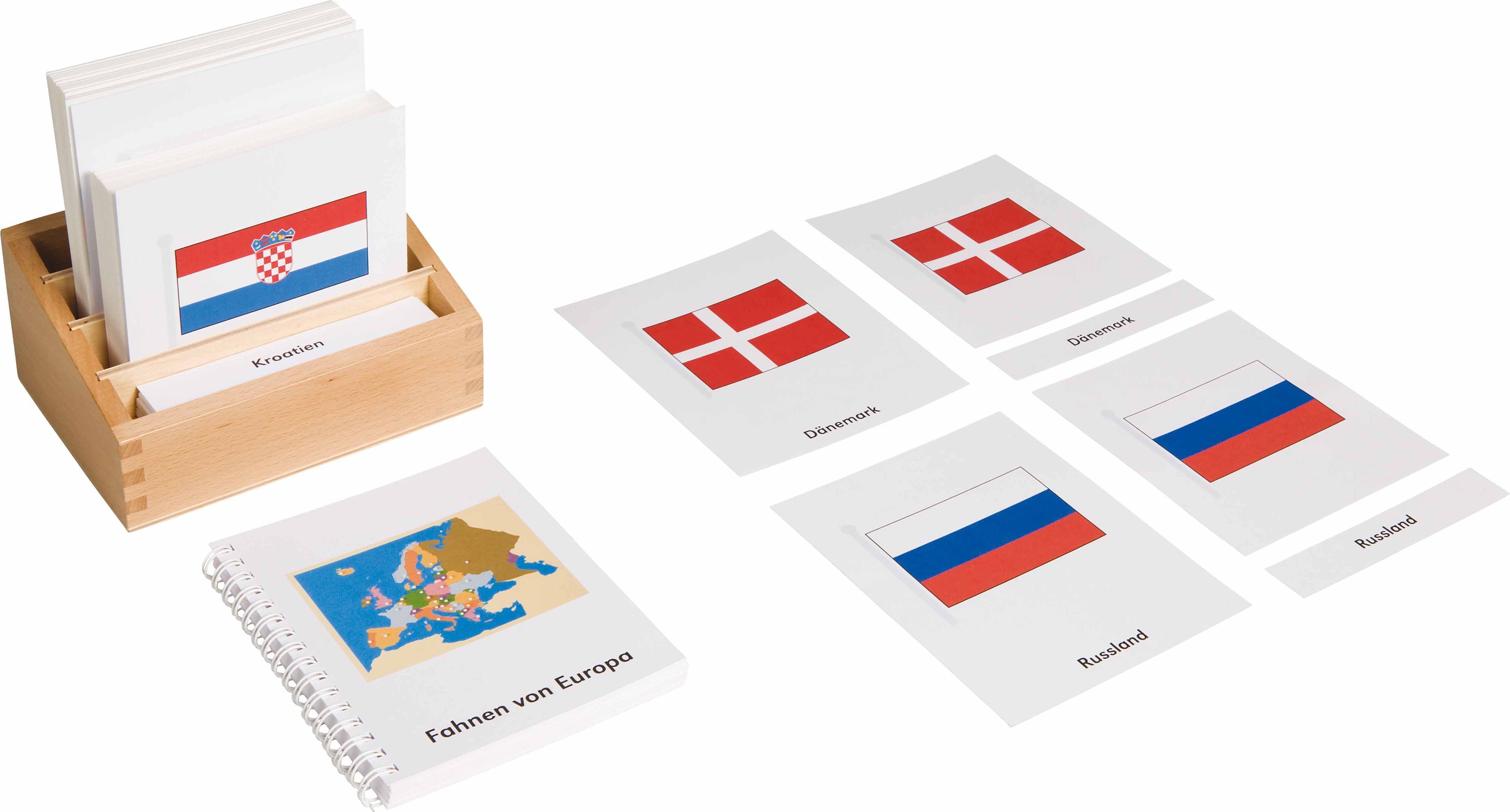Nienhuis Montessori 76202 Flags Of Europe (German version) - obrázek 1