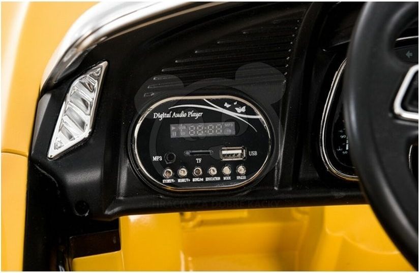 Elektrické autíčko Audi R8 Spyder, 2.4GHz - červené - obrázek 13