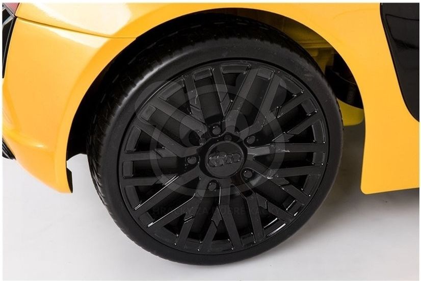 Elektrické autíčko Audi R8 Spyder, 2.4GHz - červené - obrázek 9