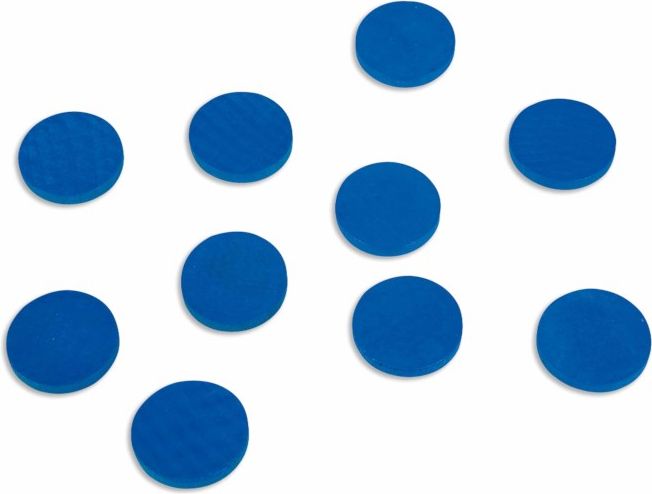 Nienhuis Montessori Žetony: Modré (100) - obrázek 1