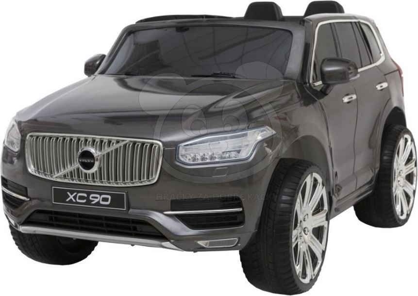 Elektrické autíčko Volvo XC90 2,4 GHz DO klíč dvoumístné, LAK - šedé - obrázek 13