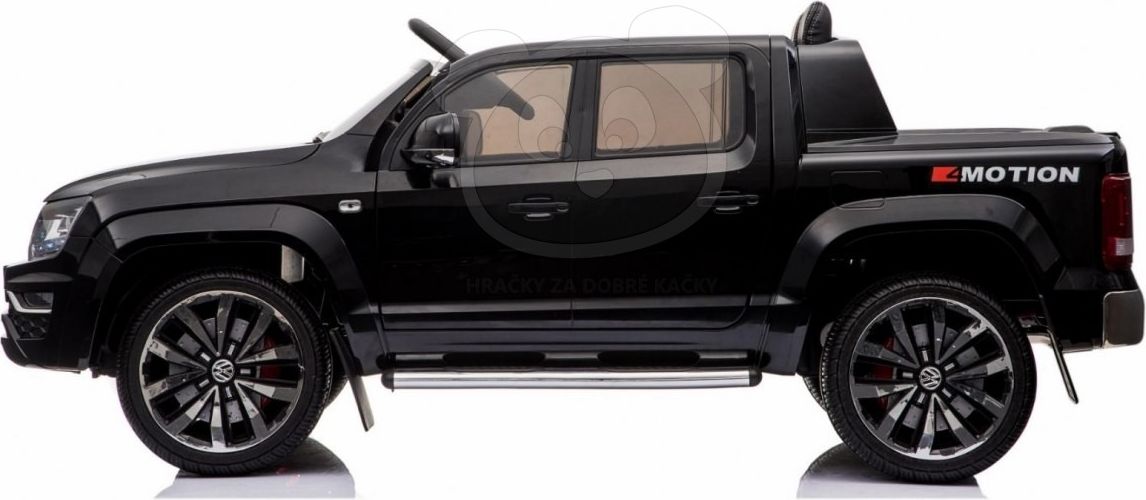 Elektrické autíčko Volkswagen AMAROK PICK-UP - černé - obrázek 12