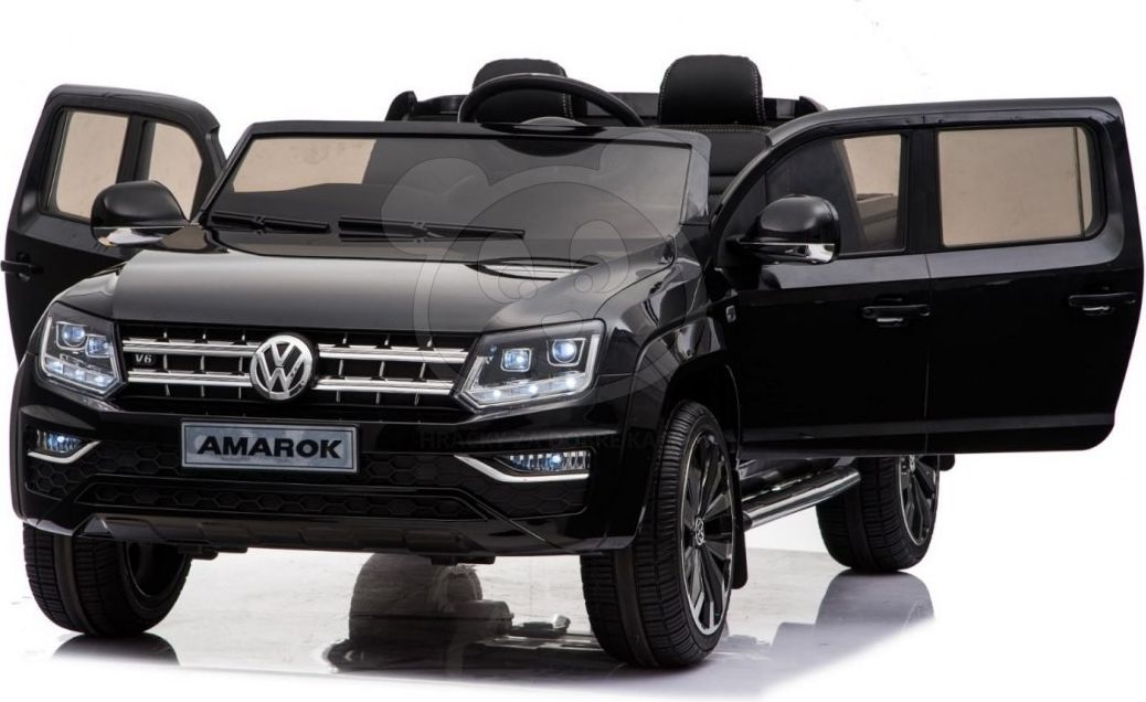 Elektrické autíčko Volkswagen AMAROK PICK-UP - černé - obrázek 14