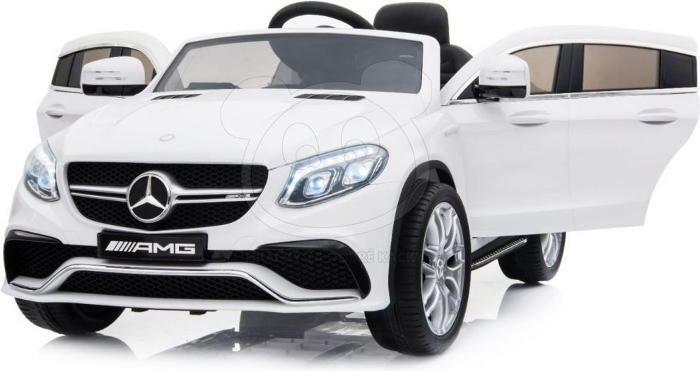 Elektrické autíčko Mercedes Benz GLE63 AMG - bílé - obrázek 6