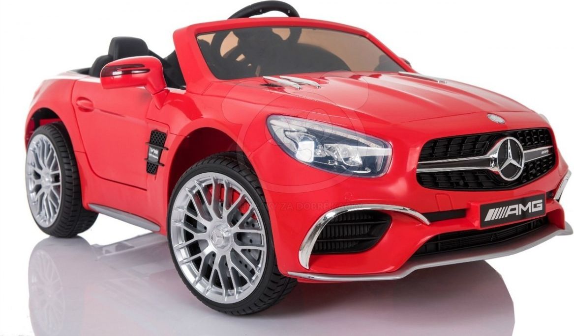 Elektrické autíčko Mercedes-Benz SL65 AMG - bílé - obrázek 5