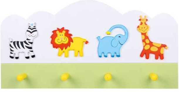 Legler Small Foot Věšáčky na oděv džungle - obrázek 1