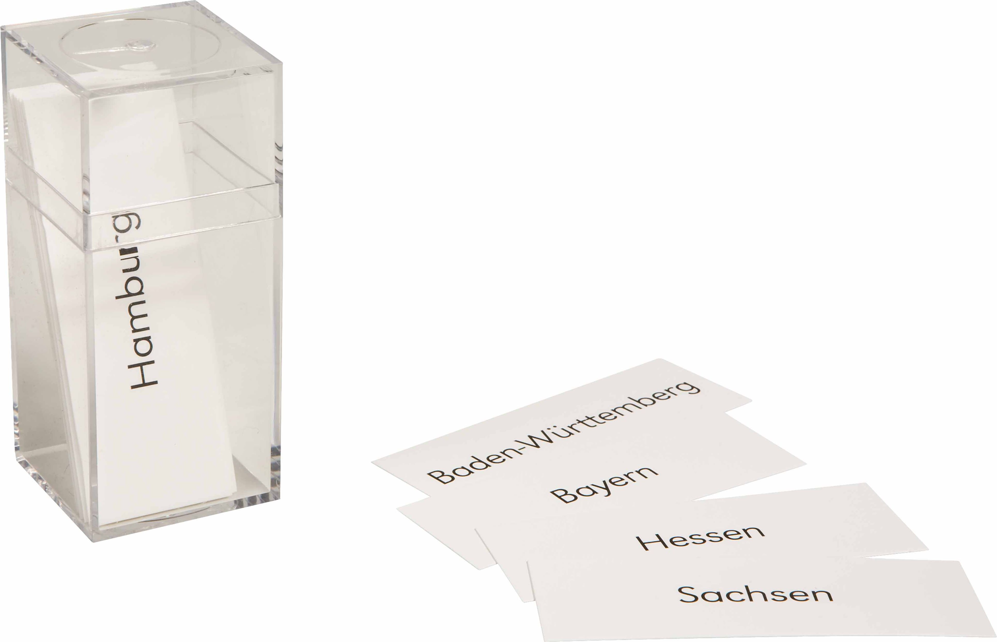 Nienhuis Montessori 593675 Name Cards Puzzle Map Germany (German version) - obrázek 1
