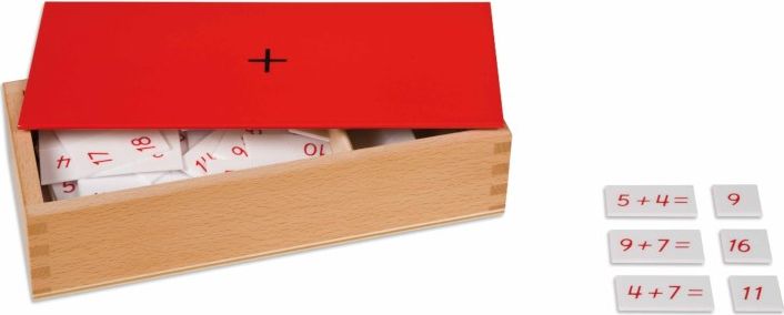 Nienhuis Montessori Addition Equations And Sums Box - obrázek 1