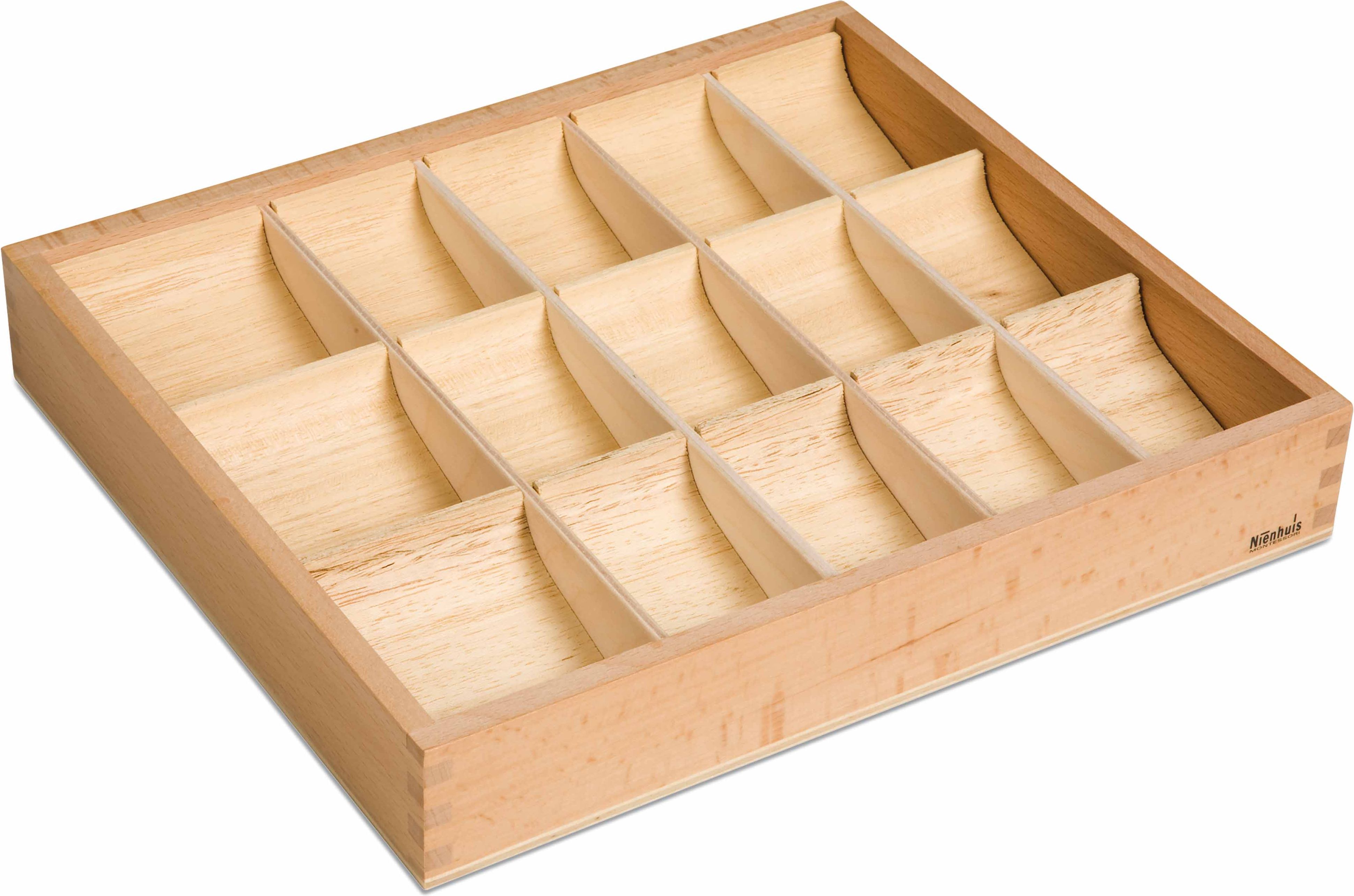 Nienhuis Montessori Grammar Symbols Box: 15 Compartments - obrázek 1