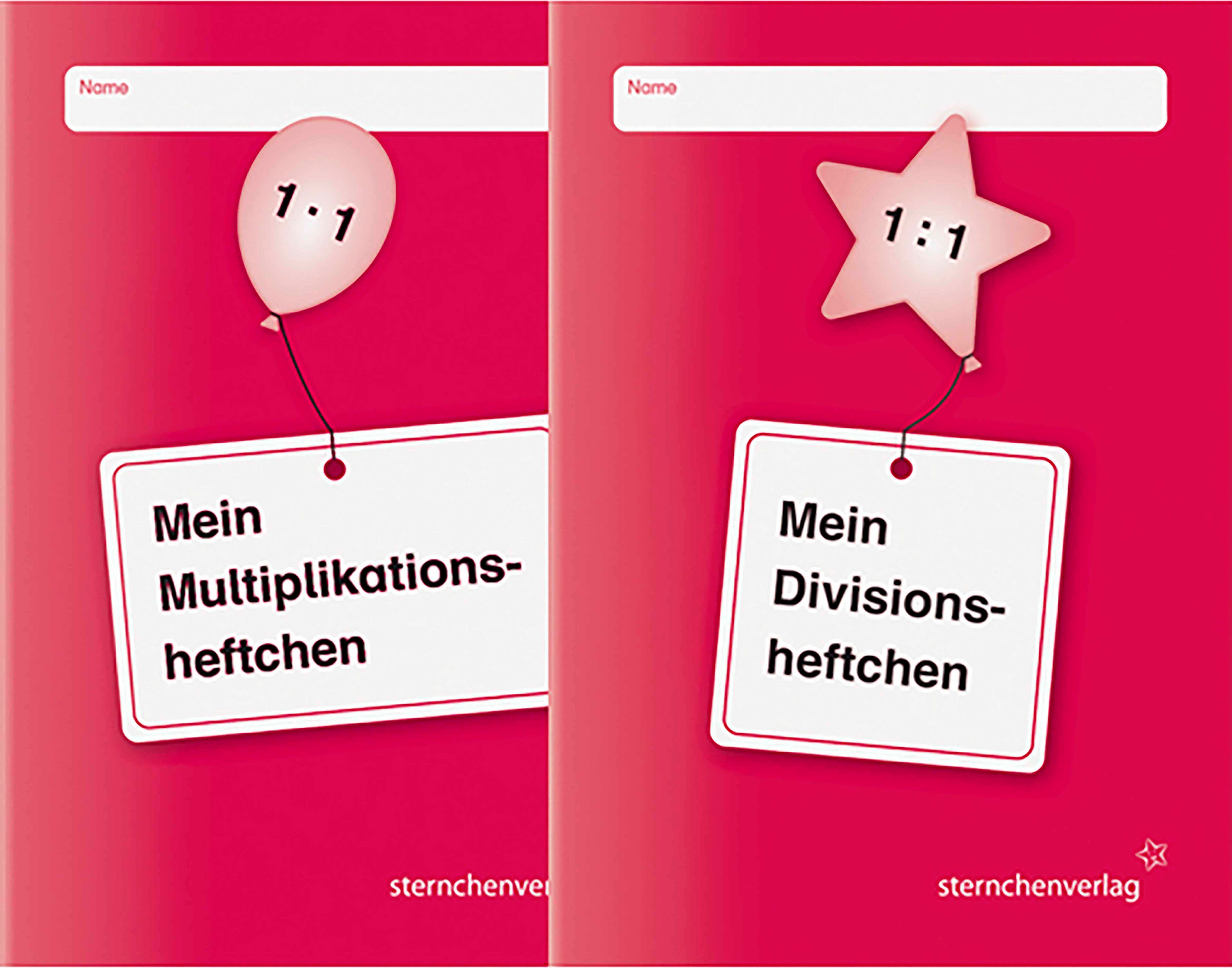 Nienhuis Montessori 527208 Mein Multiplikationsheftchen und mein Divisionsheftchen im Kombi (German version) - obrázek 1
