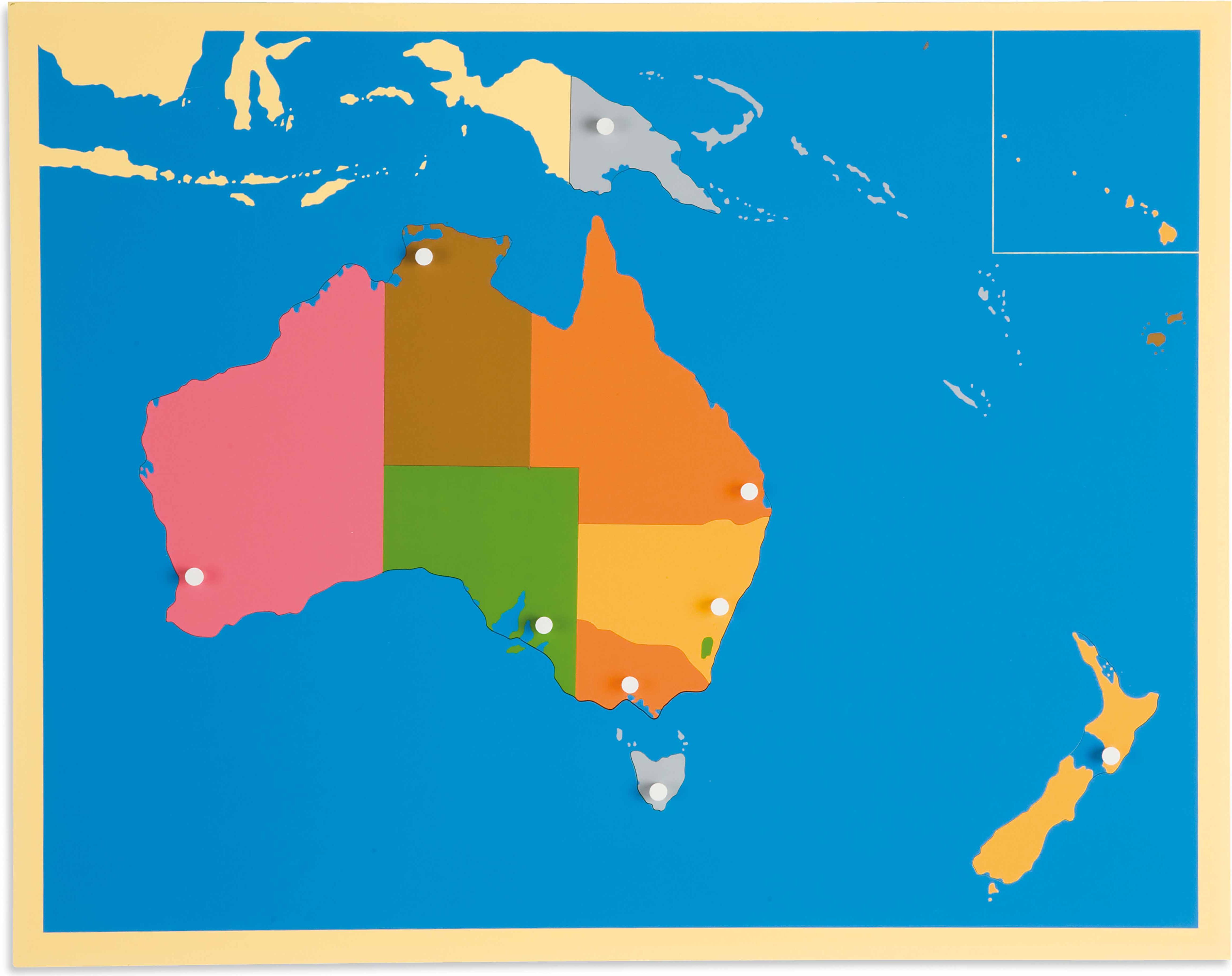 Nienhuis Montessori Puzzle Map: Australia - obrázek 1