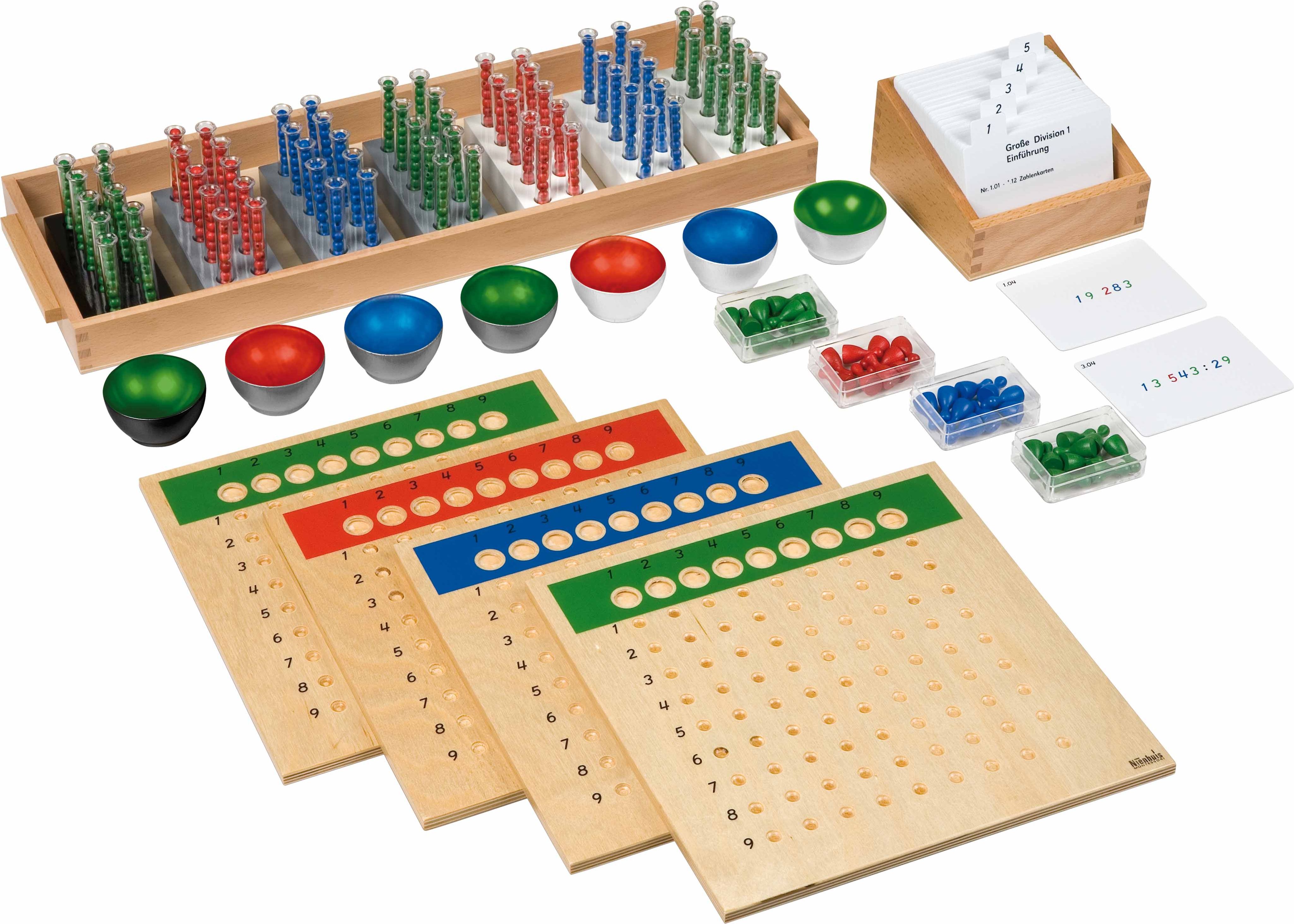 Nienhuis Montessori 60702 Long Division Activity Set (German version) - obrázek 2