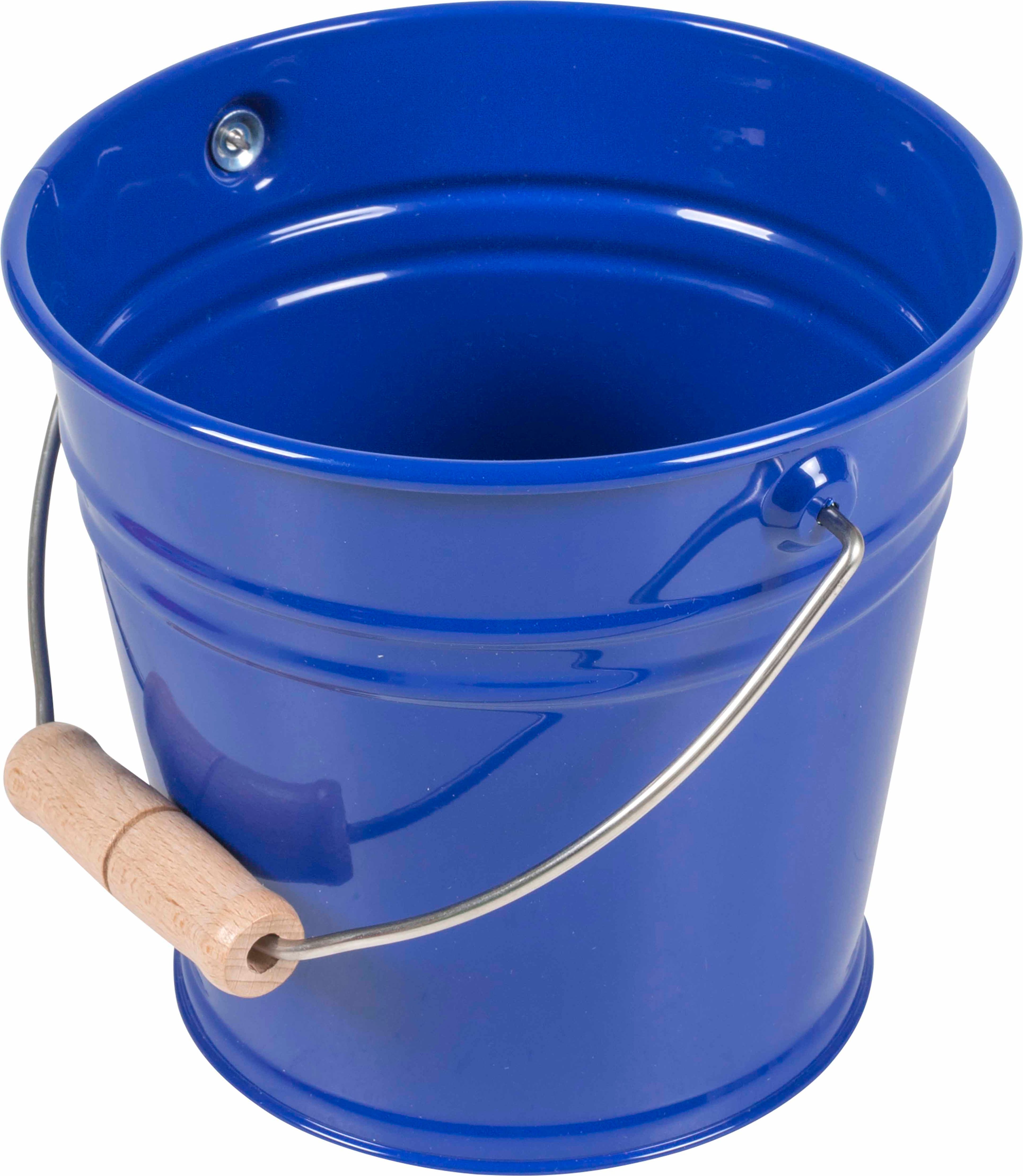 Nienhuis Montessori Malý kovový kyblík Barva: Modrá - obrázek 1