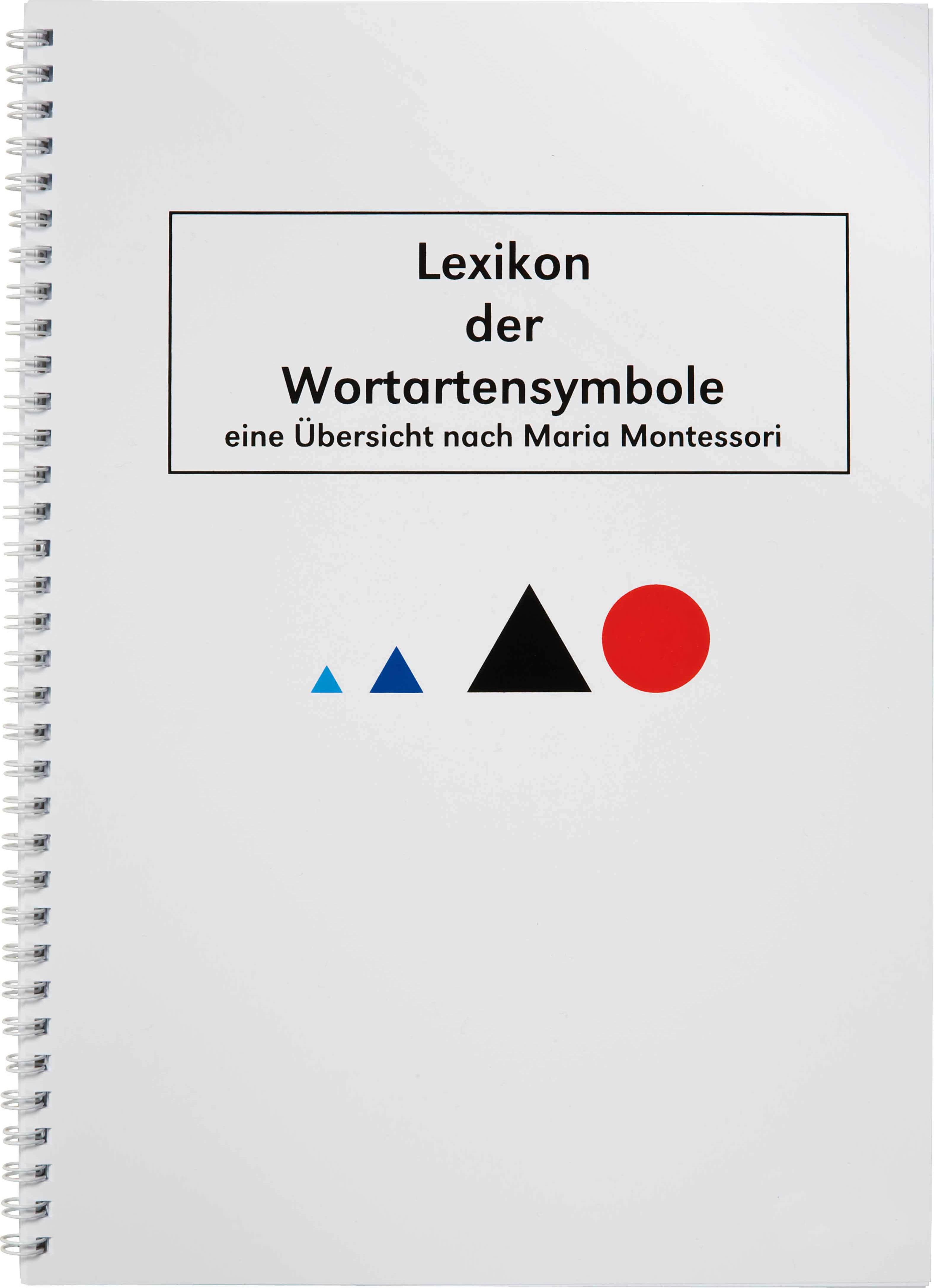 Nienhuis Montessori 64802 Lexicon Of The Grammar Symbols (German version) - obrázek 1